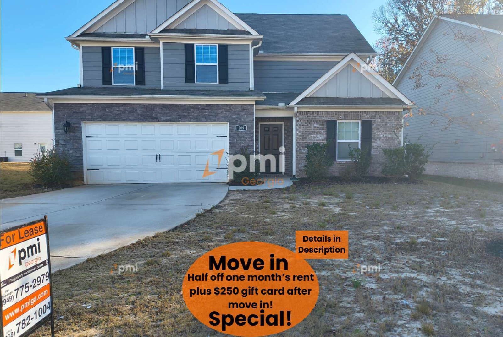 Move in special! Beautiful, Spacious 4 Bedroom Home in Locust Grove, Ga! property image